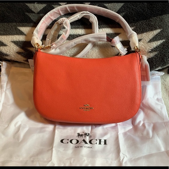 🆕COACH Sutton Crossbody Polished Pebble Leather - Picture 7 of 8